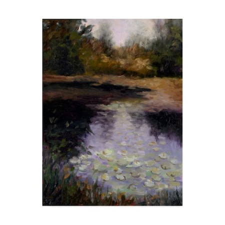 Mary Jean Weber 'Oregon Water Lilies' Canvas Art,24x32